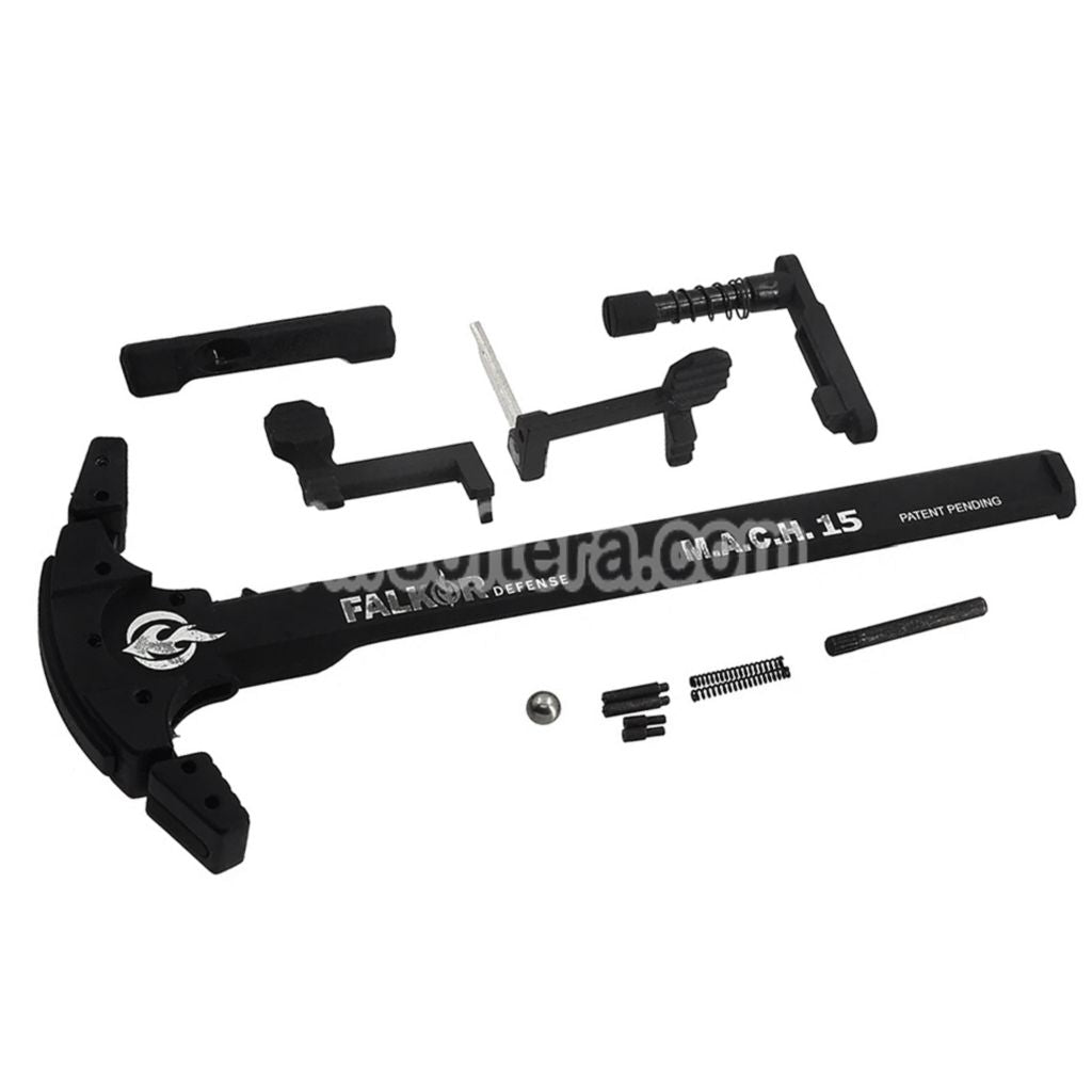 Airsoft APS Falkor Defense Complete Receiver Set For APS V2 Gearbox M4 M16 Series GBB Rifles Black