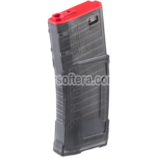 Airsoft King Arms EMG Strike Industries Licensed 250rd Mid-Cap Magazine For King Arms ARCTURUS KRYTAC CYMA E&C ARES A&K Echo1 JG VFC ICS APS Classic Army G&P G&G Tokyo Marui M4 M16 AEG Rifles Black