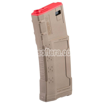 Airsoft King Arms EMG Strike Industries Licensed 250rd Mid-Cap Magazine For King Arms ARCTURUS KRYTAC CYMA E&C ARES A&K Echo1 JG VFC ICS APS Classic Army G&P G&G Tokyo Marui M4 M16 AEG Rifles Smoke Clear