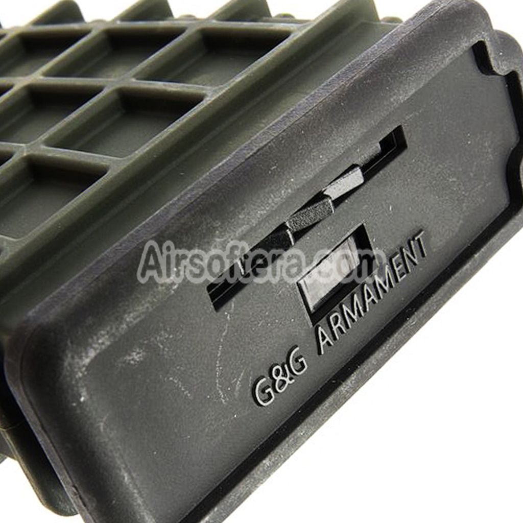 Airsoft G&G 330rd Polymer Hi-Cap Magazine For G&G GK5C King Arms CYMA E&C ARES A&K Echo1 JG VFC ICS APS Classic Army G&P Tokyo Marui M4 M16 AEG Rifles Green