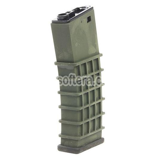 Airsoft King Arms EMG Strike Industries Licensed 250rd Mid-Cap Magazine For King Arms ARCTURUS KRYTAC CYMA E&C ARES A&K Echo1 JG VFC ICS APS Classic Army G&P G&G Tokyo Marui M4 M16 AEG Rifles Grey