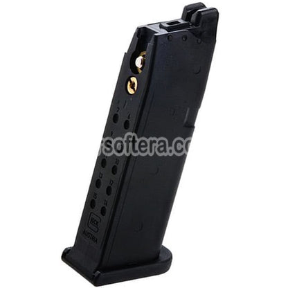 Airsoft Umarex 20rd Gas Magazine For Umarex VFC E&C BELL EMG SAI BLU COMPACT AW WE Tokyo Marui G19 G23 G26 Series GBB Pistol Black