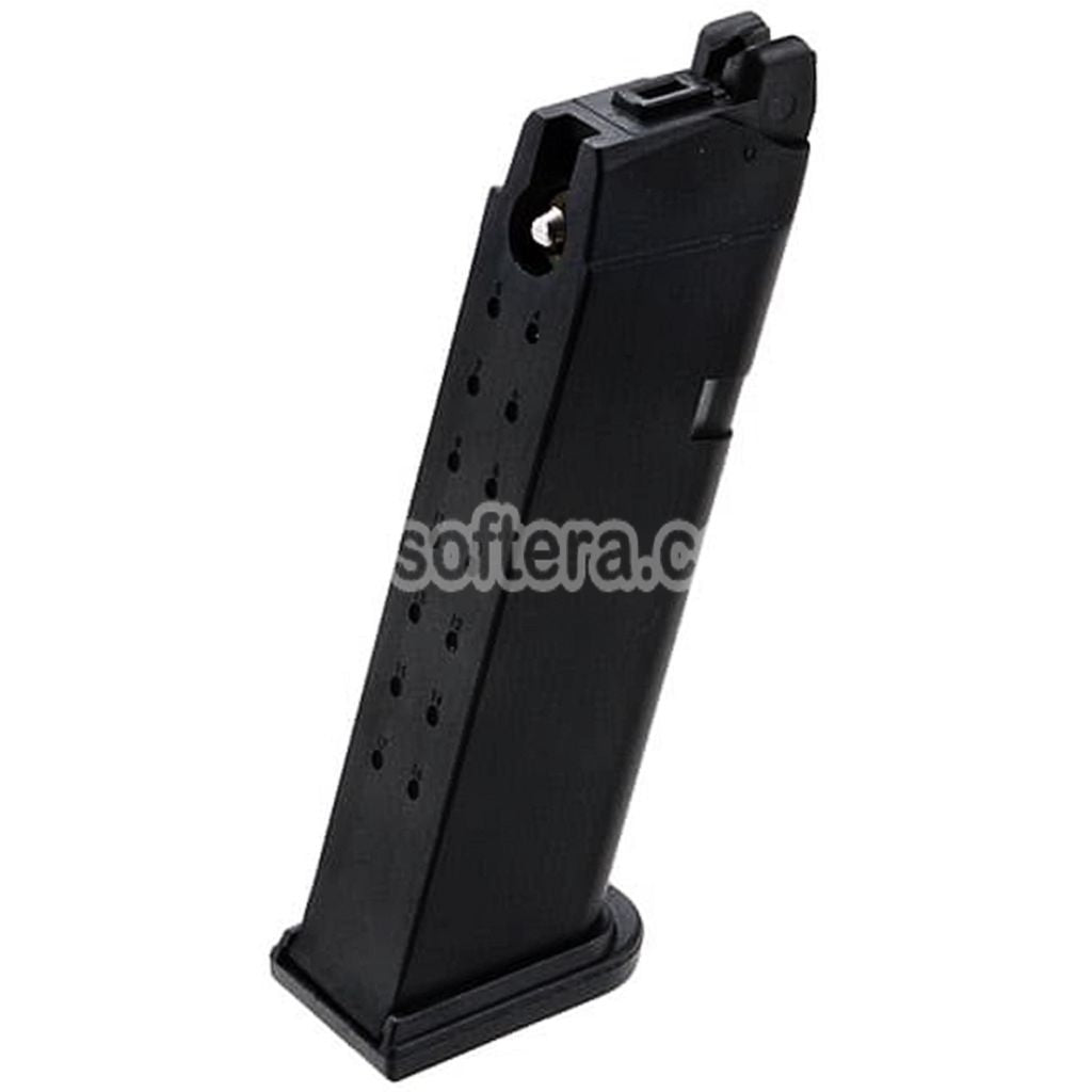 Airsoft Umarex SRC 18rd Gas Magazine For E&C EMG SAI BLU APS ARMY BELL UMAREX Elite Force VFC AW WE Tokyo Marui G17 G18C G-Series GBB Pistols Black