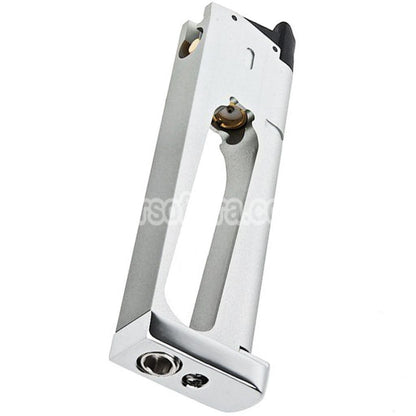 Airsoft RWA 25rd Co2 Magazine For KJ Works RWA GRP Nighthawk Custom War Hawk Series 1911 GBB Pistols Silver