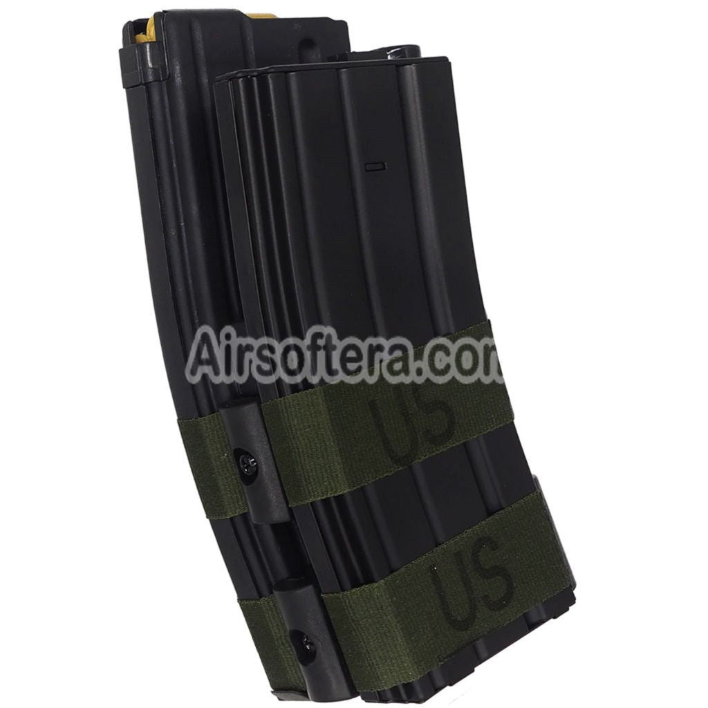 Airsoft BATTLEAXE 800rd Electric Dual Magazine with Dummy Bullet For M4 M16 Series AEG Rifles