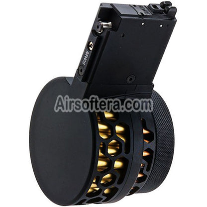 Airsoft DYTAC XMAG 100rd Green Gas Drum Magazine For Tokyo Marui MWS M4 Series GBB Rifles