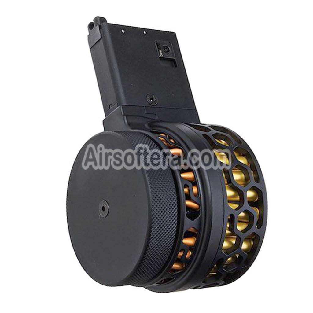 Airsoft DYTAC XMAG 100rd Green Gas Drum Magazine For Tokyo Marui MWS M4 Series GBB Rifles