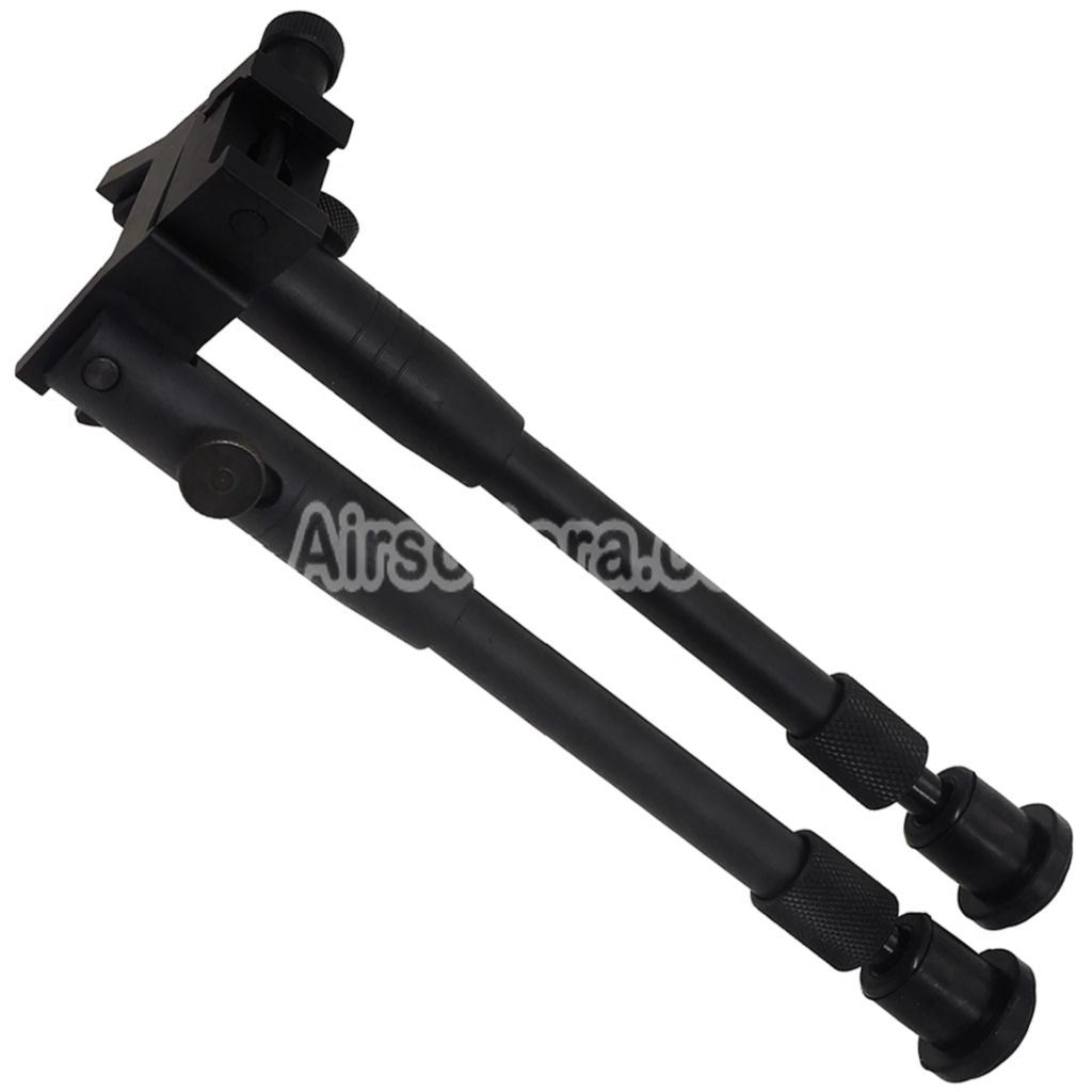 Airsoft E&C Metal Foldable Extended RIS Bipod For Most 20mm Picatinny Rail