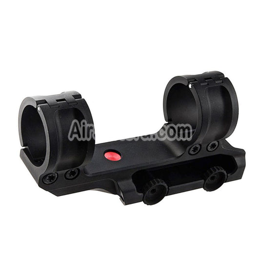 Airsoft 5KU 195mm AAC SR7 Style QD Suppressor Silencer with 3-Prong Flash Hider -14mm CCW Counter-clockwise Thread