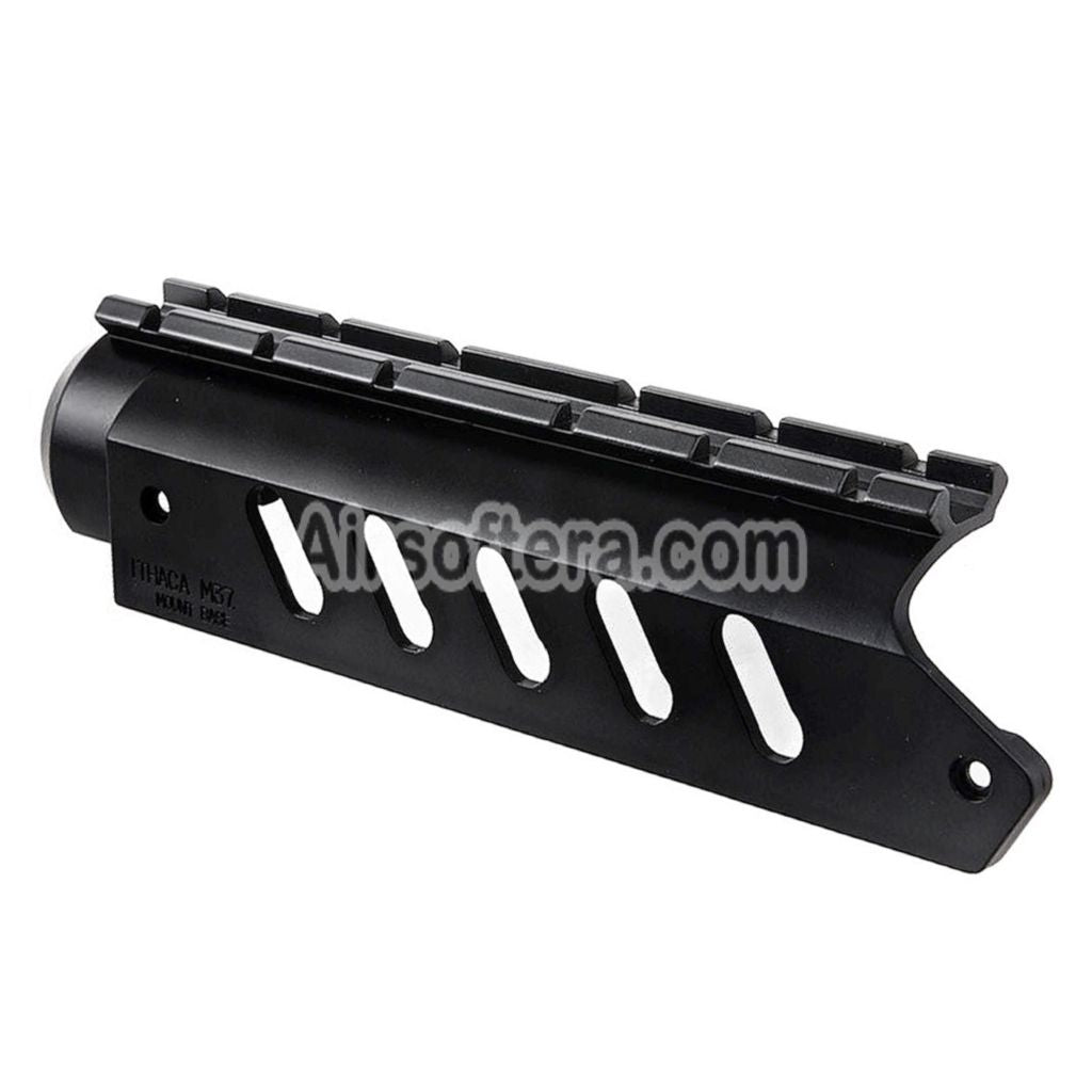 Airsoft KTW 20mm Weaver Rail Scope Mount Base For KTW Ithaca M37 Spring Action Shotgun