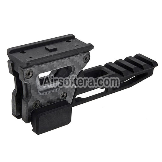 Airsoft KTW 20mm Weaver Rail Scope Mount Base For KTW Ithaca M37 Spring Action Shotgun