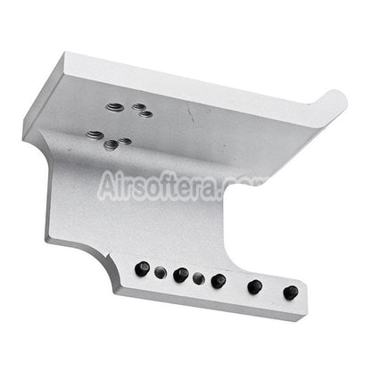 Airsoft Revanchist CNC Aluminum Limcat Style Universal Optic Mount For Hi-Capa Series GBB Pistols Silver