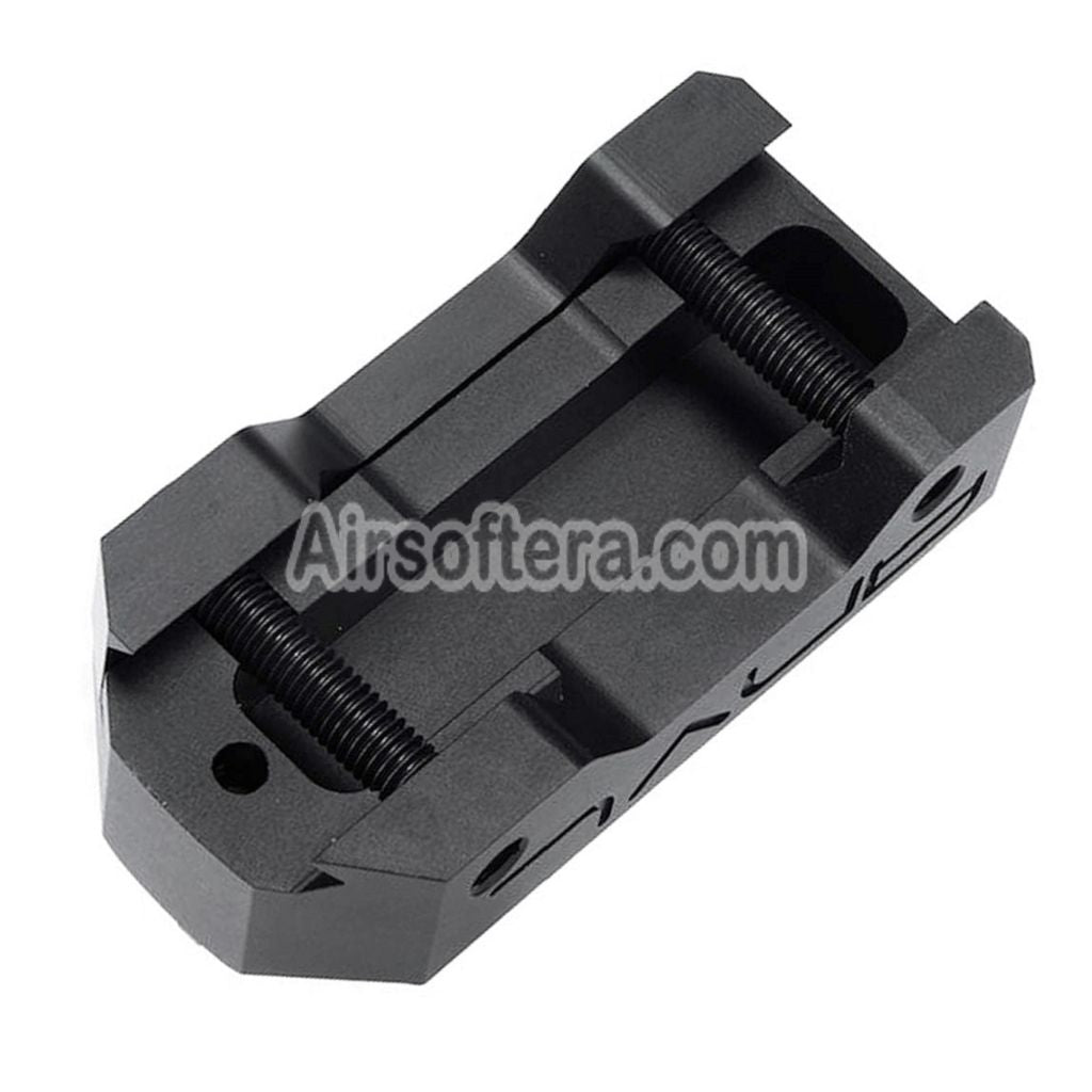 Airsoft RGW Aluminum ANVL RMR Mount with Built-In Front Rear Iron Sight For RMR 20mm Picatinny Rail