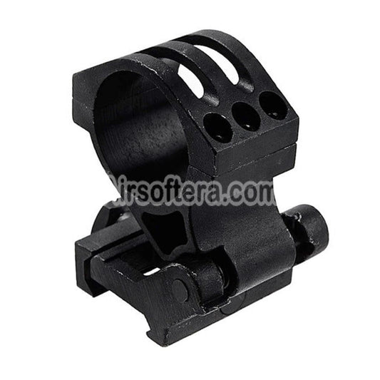 Airsoft RGW Aluminum ANVL RMR Mount with Built-In Front Rear Iron Sight For RMR 20mm Picatinny Rail