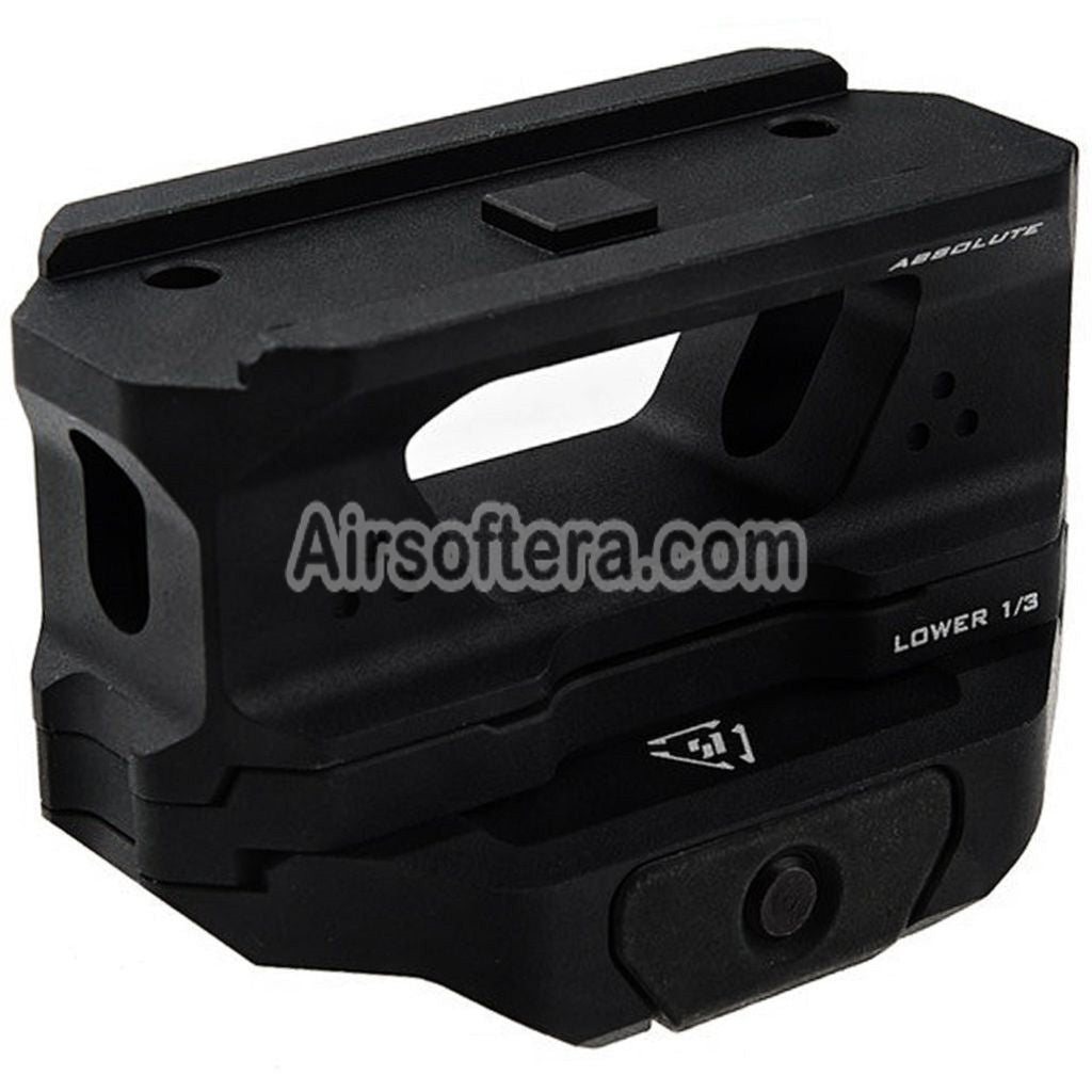 Airsoft Strike Industries 3-Piece Low Profile Riser Mount For T1 Red Dot Scopes Black