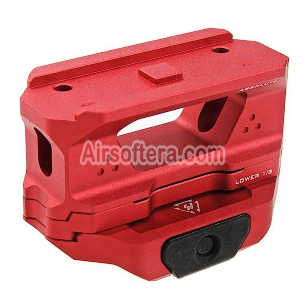 Airsoft Strike Industries 3-Piece Low Profile Riser Mount For T1 Red Dot Scopes Red