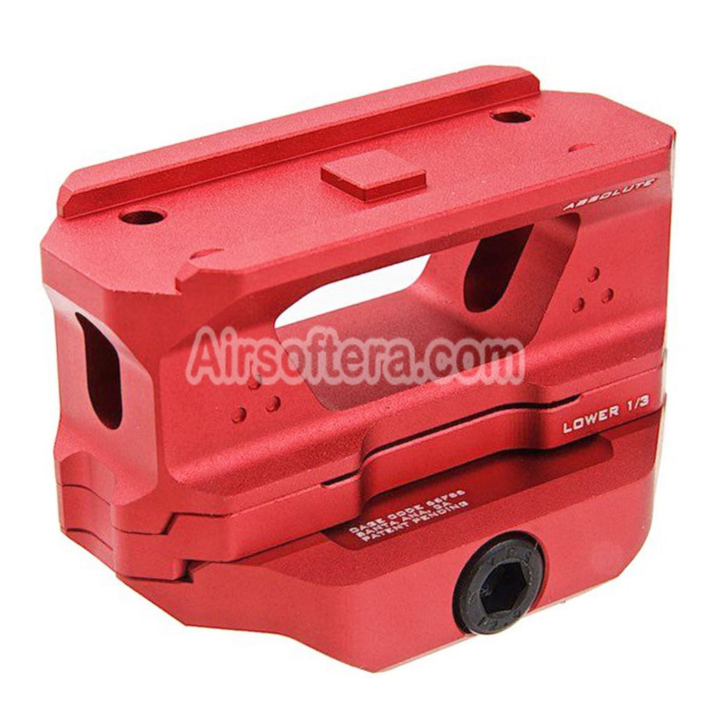 Airsoft Strike Industries 3-Piece Low Profile Riser Mount For T1 Red Dot Scopes FDE