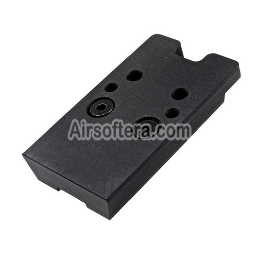 Airsoft Pro Arms Acro Mount Base For VFC Umarex G17 Gen3 Gen 4 G19 Gen3 G18C Series GBB Pistols Black