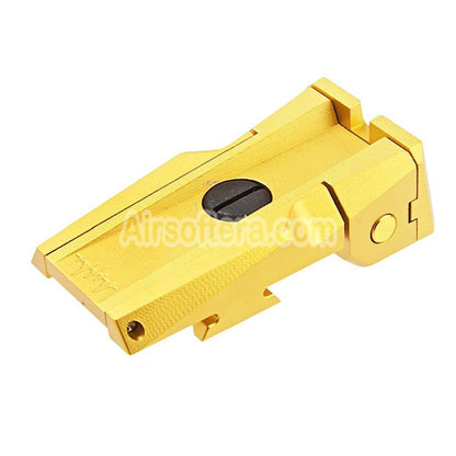 Airsoft Dr. Black CNC Aluminum Rear Sight For Tokyo Marui Hi-Capa 5.1 Series GBB Pistols Gold