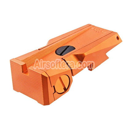 Airsoft Dr. Black CNC Aluminum Rear Sight For Tokyo Marui Hi-Capa 5.1 Series GBB Pistols Gold