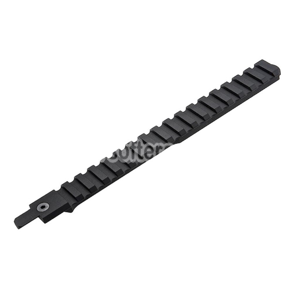 Airsoft VFC CNC Aluminum 210mm M1913 20mm Picatinny Top Rail with Adaptor For Cybergun FNC GBB Rifles