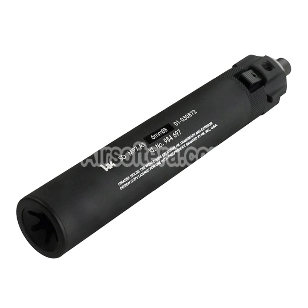 Airsoft LCT 3-Sides 75mm 7-Slots 20mm Picatinny Suppressor Rail For AS VAL VSS Series Rifle