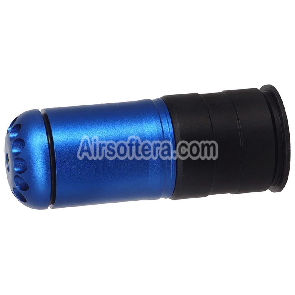 Airsoft CYMA 84rd 40mm M203 Gas Grenade Cartridge Shell Blue/Silver