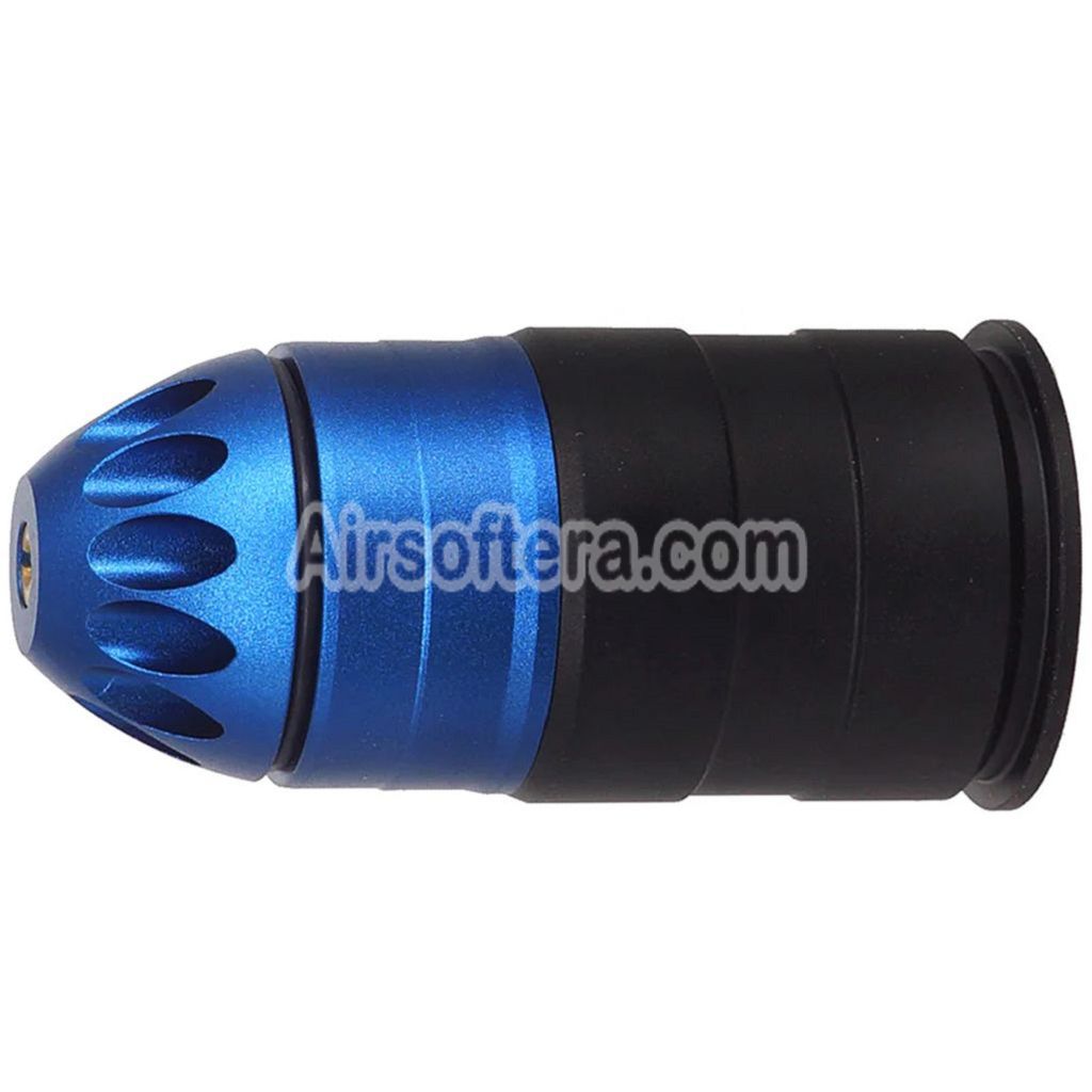 Airsoft CYMA 60rd 40mm M203 Gas Grenade Cartridge Shell Blue/Silver