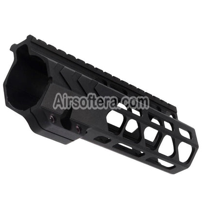 Airsoft BAD Workhorse CNC Aluminum 6.7" Inches Free Float M-LOK Handguard Rail System For VFC AR M4 Series GBB Rifles Black