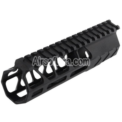 Airsoft BAD Workhorse CNC Aluminum 4" Inches Free Float M-LOK Handguard Rail System For VFC AR M4 Series GBB Rifles Black