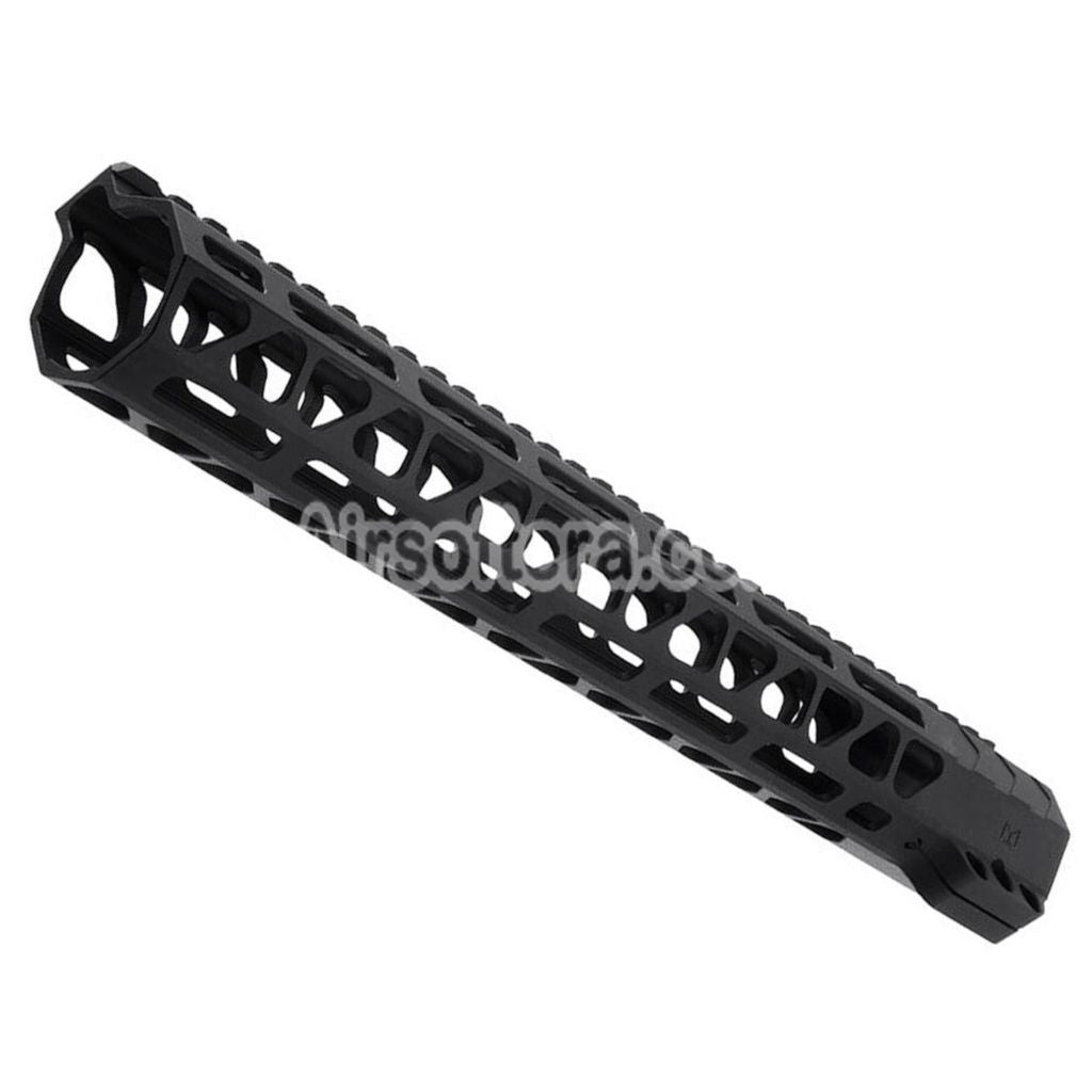 Airsoft BAD Workhorse CNC Aluminum 13.5" Inches Free Float M-LOK Handguard Rail System For VFC AR M4 Series GBB Rifles Black