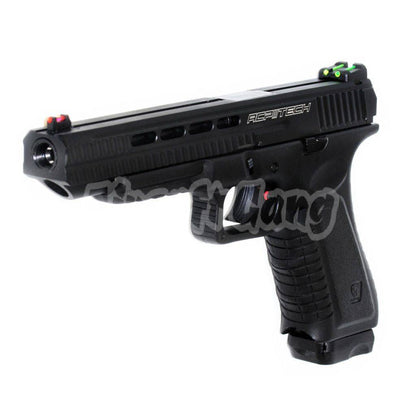 APS Match Version Action Combat Pistol ACP606 Co2 GBB Pistol Complete Set Airsoft Black