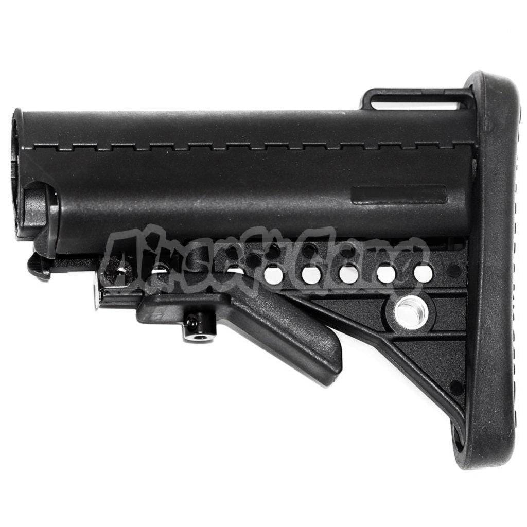 E&C MOD Crane VT Stock For M4 M16 Series AEG Airsoft Black