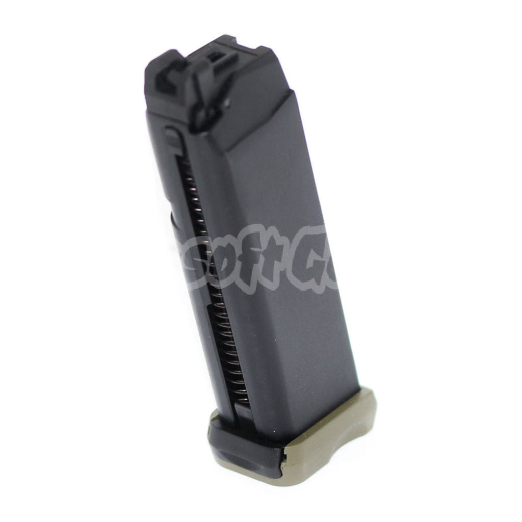 APS 23rd Co2 Magazine For G17 G18C ACP601 ACP606 A-CAP Z1-CAP Black Hornet Dragonfly Scorpion SHARK Spyder X1-CAP / Tokyo Marui / WE / Armorer Works GBB Airsoft Pistol Black/OD