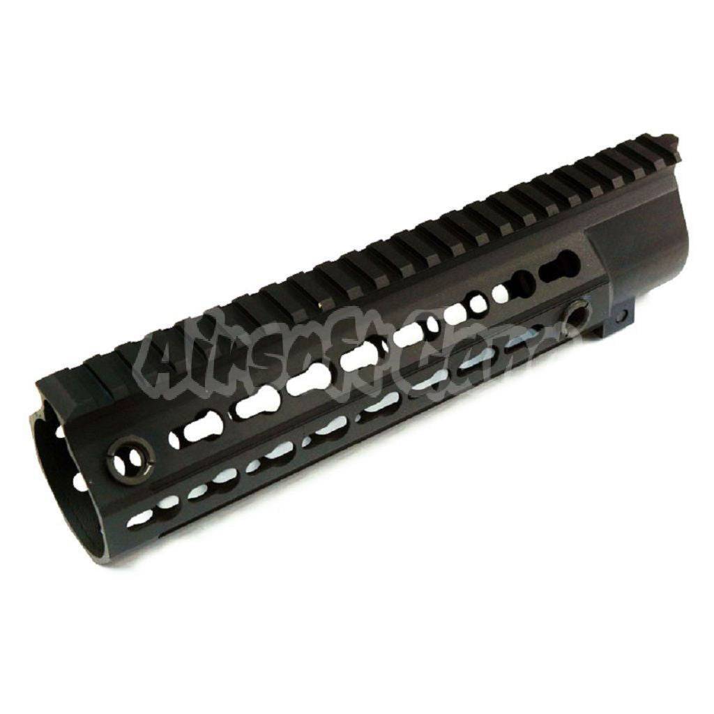 5KU 9.5" Inches 245mm Handguard Rail Keymod For D-Boys / WE / VFC HK416 Series Airsoft Black