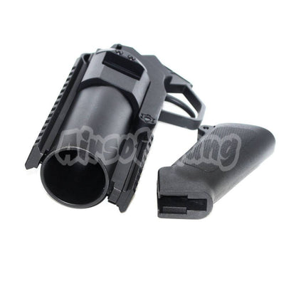 CYMA Pistol Style 40mm Grenade Launcher Fits For 40mm POM Type / Madbull M922A1 / Stinger Gas Grenade Cartridge