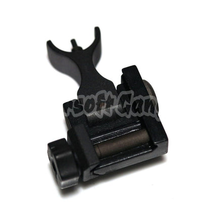 APS Folding Battle Front Sight Fits For All M4 M16 AR-Series Airsoft with standard 20mm RIS/RAS rail