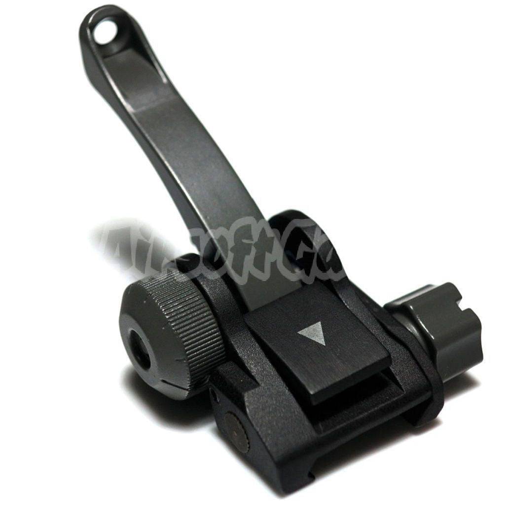 APS Flip Up Rear Sight For AEG Airsoft