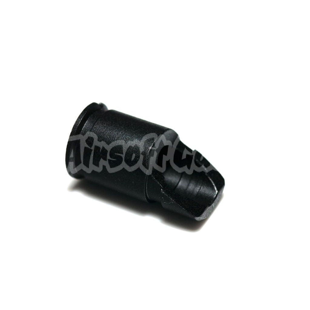 APS AKM Slant Flash Hider For -14mm CCW Threading Airsoft Rifle Black