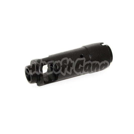 APS AK74 Muzzle Flash Hider For -14mm CCW Threading Airsoft Rifle Black