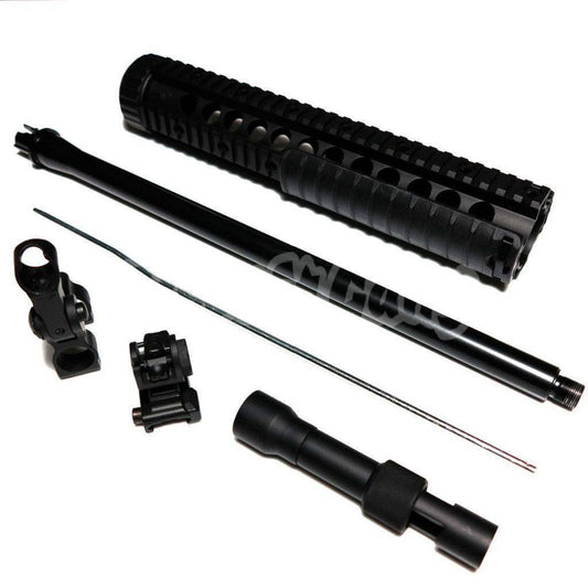 D-BOYS CNC Aluminum Handguard Rail System For Tokyo Marui Std / G&P M4 HK416/417 Series AEG Airsoft Black