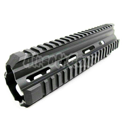 CNC Aluminum 10.5" Inches RAS Handguard Rail System For 416 Series AEG GBB Airsoft Black