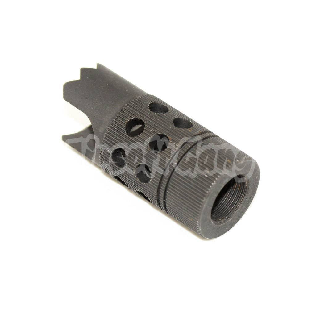 Rebar Cutter Steel Flash Hider For -14mm CCW Threading Rifle Black