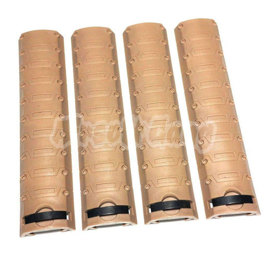 Energy 4pcs Set 20mm RIS RAS Rail Cover Panel Desert Tan