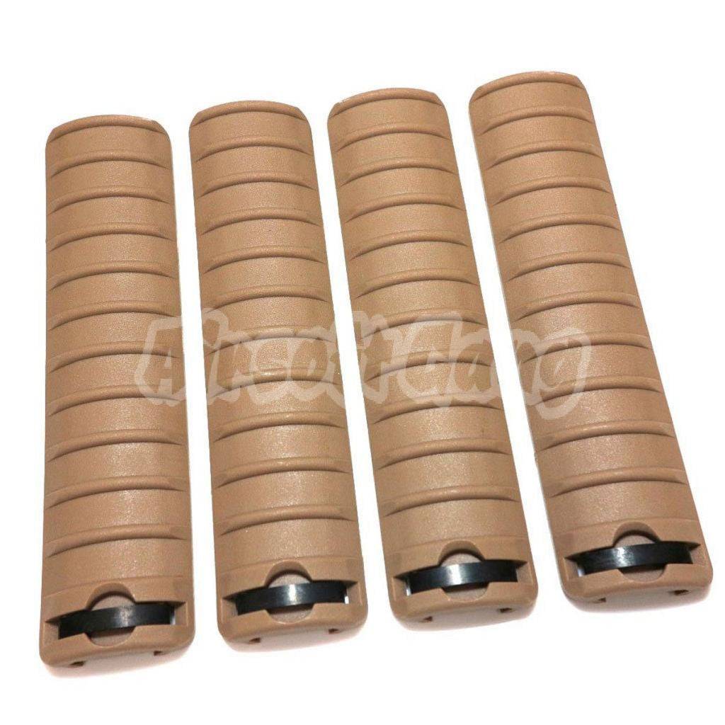 Energy 4pcs Set Knight's Type RIS RAS Rail Cover Panel Desert Tan