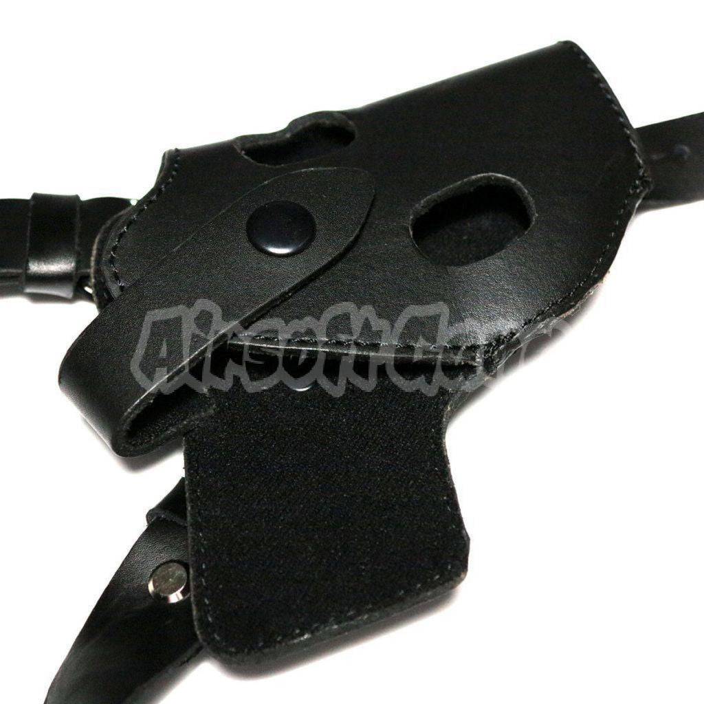 Faux Leather Shoulder Pistol Holster For Walther PPK Black