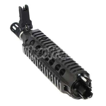 E&C CNC Aluminum RAS Front Set Handguard Rail System For SR16 M4 M16 Series AEG Airsoft Black