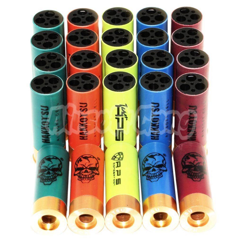 Airsoft APS 25pcs x9rd Co2 MK2 MK-II GEN3 Quick Load CAM870 Shotgun Cartridge Shell