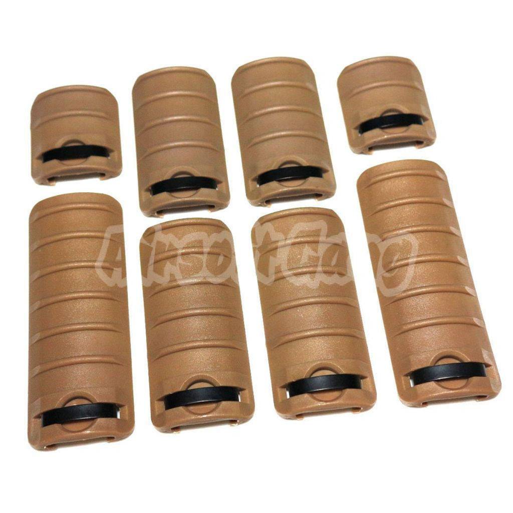 ENERGY 8pcs Set Knight's Type 2/4/5/6 Ribs Rail Cover Panel Desert Tan