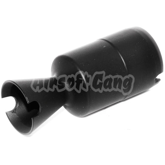 CYMA AKS74U Metal Flash Hider For -14mm CCW Threading Rifle Black